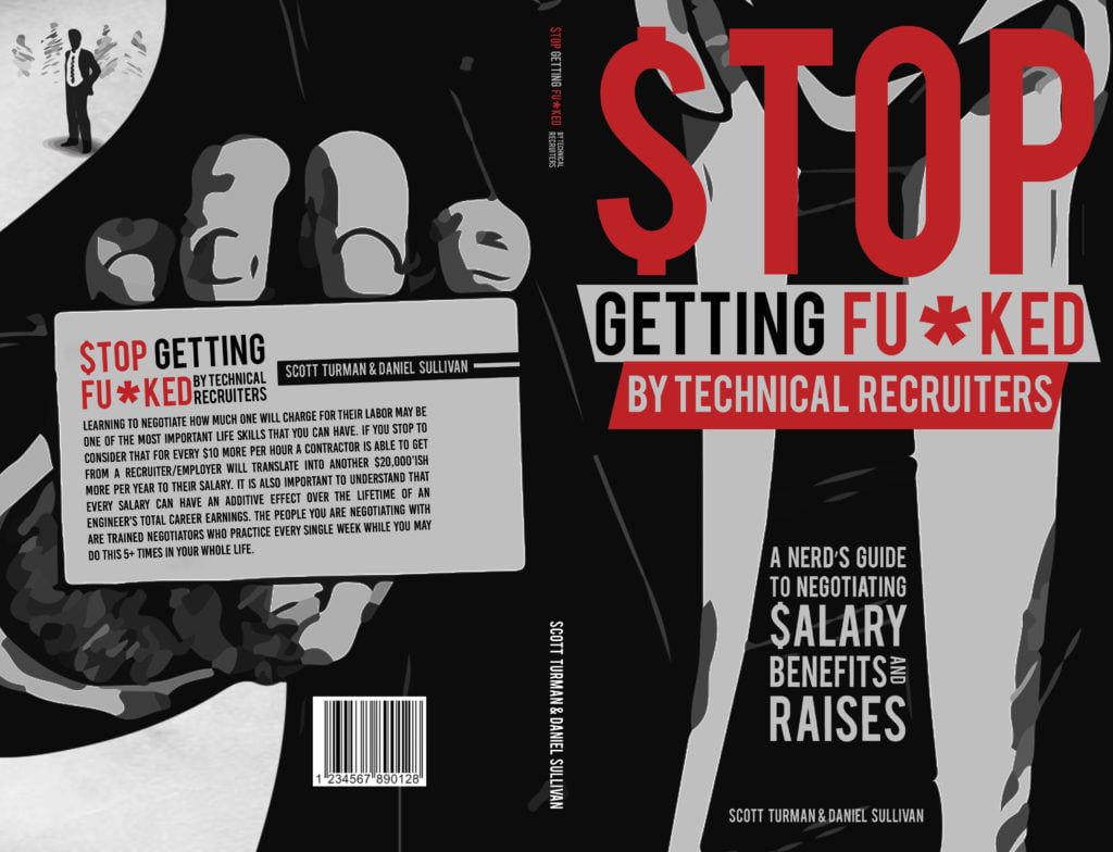 Book Cover - Stop Getting Fucked By Technical Recruiters