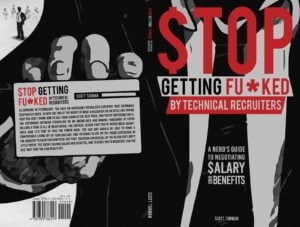 Book Cover - Stop Getting Fu*cked by Technical Recruiters