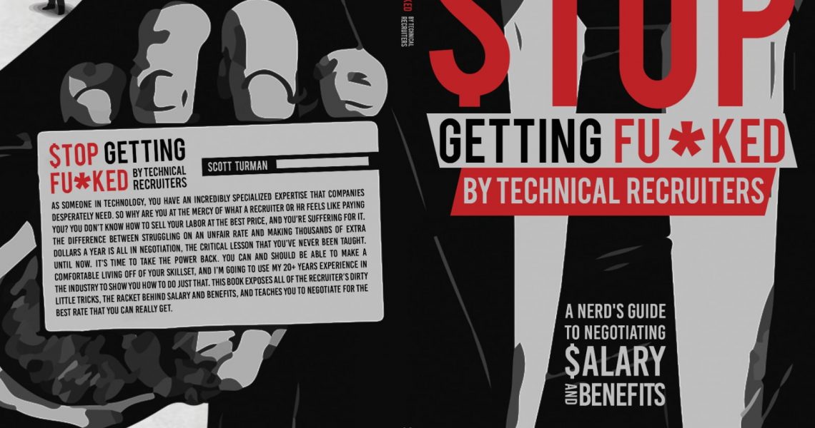 Book Cover - Stop Getting Fu*cked by Technical Recruiters